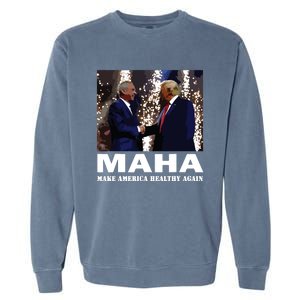 Trump Kennedy Make America Healthy Again Garment-Dyed Sweatshirt