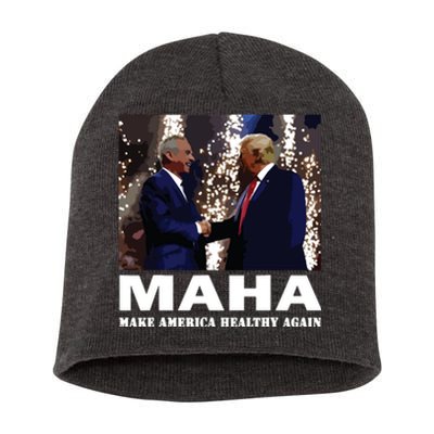 Trump Kennedy Make America Healthy Again Short Acrylic Beanie