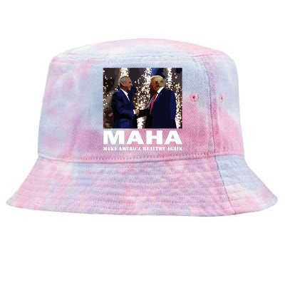 Trump Kennedy Make America Healthy Again Tie-Dyed Bucket Hat