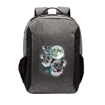 Three Koala Moon Cute Quirky Meme Howling Wildlife Koala Vector Backpack