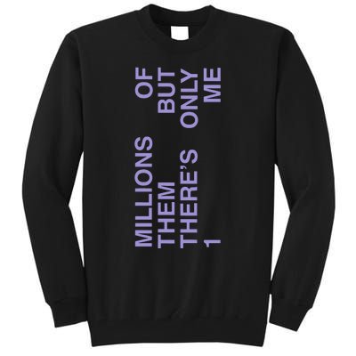 Tori Kelly Music Only 1 Me Tall Sweatshirt