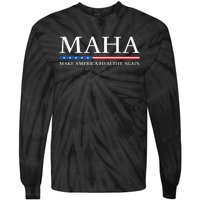 Trump Kennedy Maha Make America Healthy Again 2024 Tie-Dye Long Sleeve Shirt