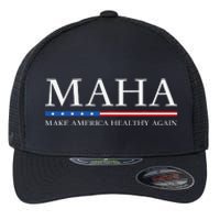 Trump Kennedy Maha Make America Healthy Again 2024 Flexfit Unipanel Trucker Cap