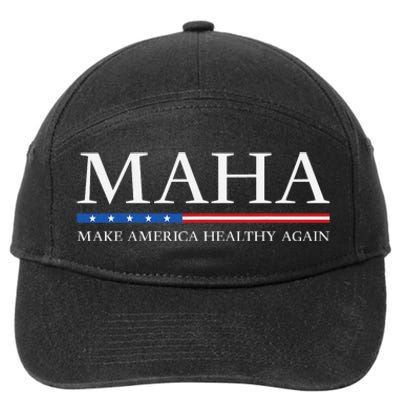 Trump Kennedy Maha Make America Healthy Again 2024 7-Panel Snapback Hat