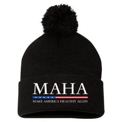 Trump Kennedy Maha Make America Healthy Again 2024 Pom Pom 12in Knit Beanie