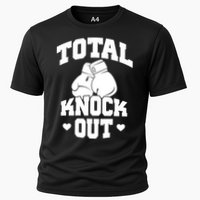 Total Knock Out Boxing Cute Gift Cooling Performance Crew T-Shirt