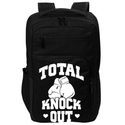 Total Knock Out Boxing Cute Gift Impact Tech Backpack