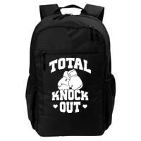 Total Knock Out Boxing Cute Gift Backpack