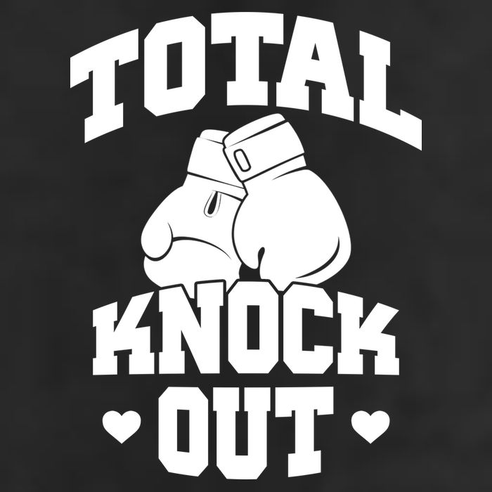 Total Knock Out Boxing Cute Gift Adult Drive Performance Visor