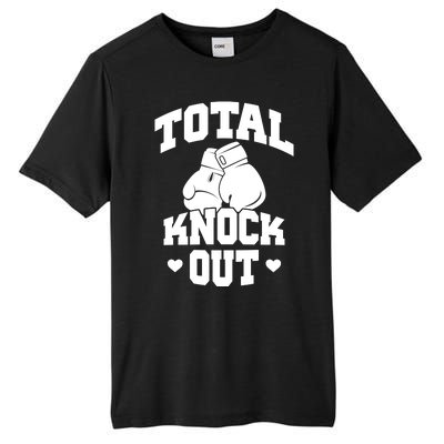 Total Knock Out Boxing Cute Gift Tall Fusion ChromaSoft Performance T-Shirt