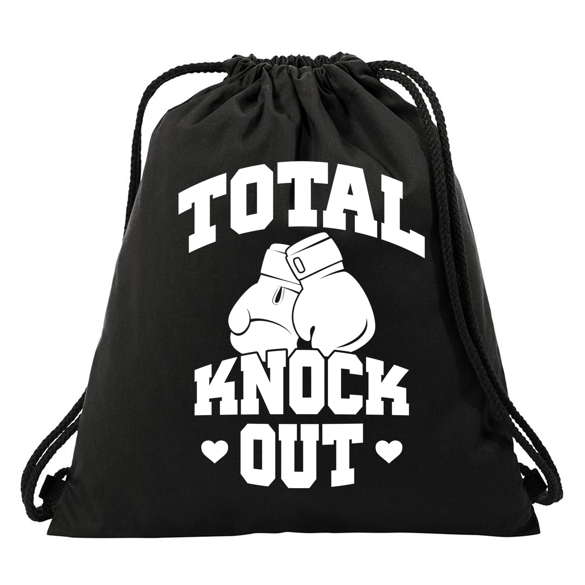 Total Knock Out Boxing Cute Gift Drawstring Bag
