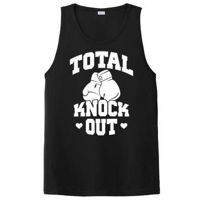 Total Knock Out Boxing Cute Gift PosiCharge Competitor Tank