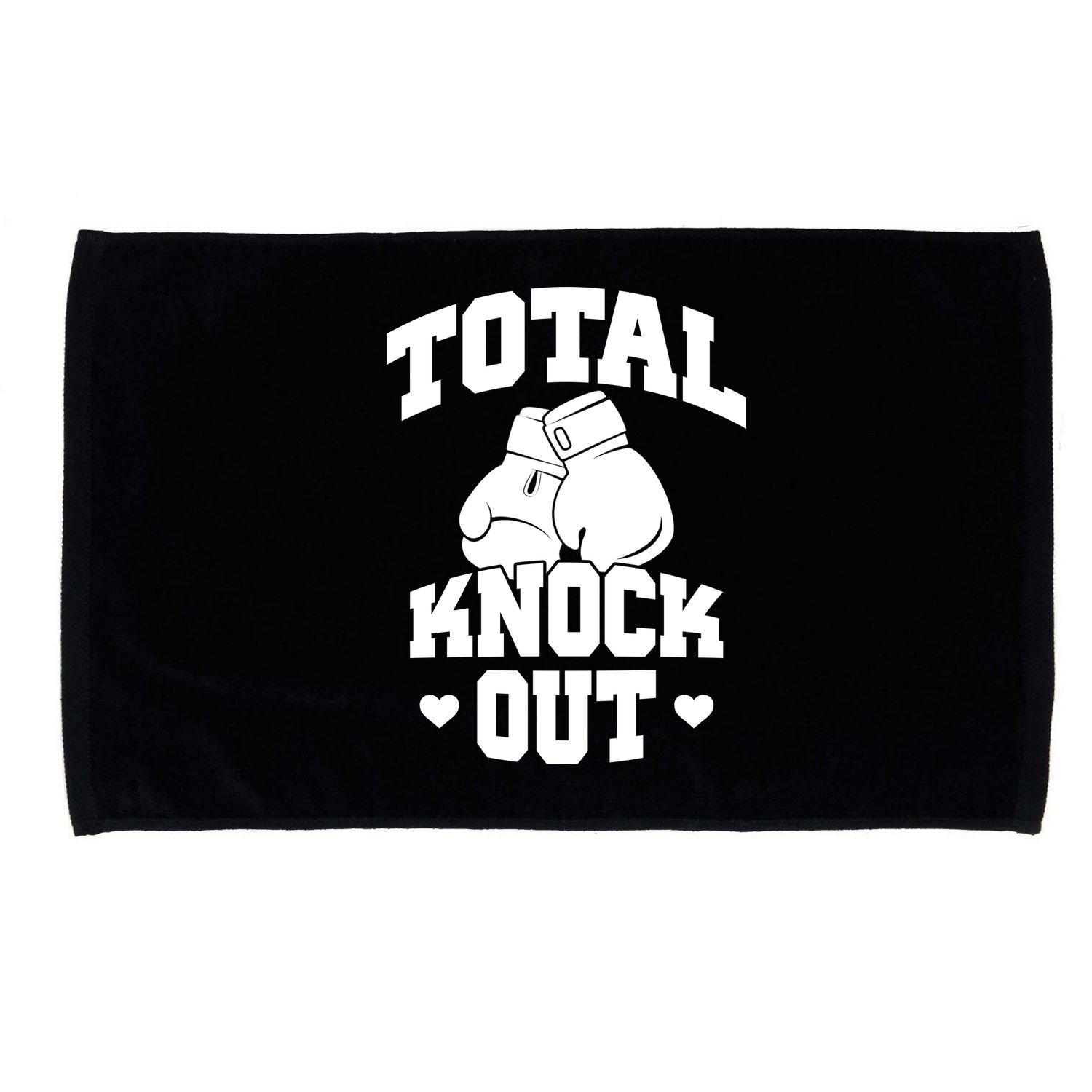 Total Knock Out Boxing Cute Gift Microfiber Hand Towel