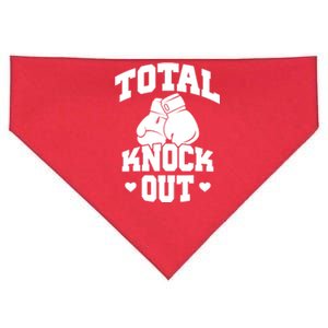 Total Knock Out Boxing Cute Gift USA-Made Doggie Bandana