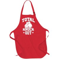 Total Knock Out Boxing Cute Gift Full-Length Apron With Pockets