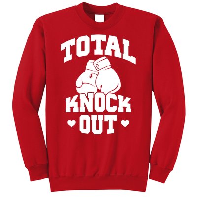 Total Knock Out Boxing Cute Gift Sweatshirt