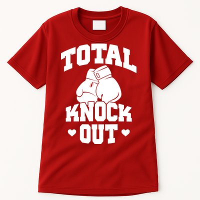 Total Knock Out Boxing Cute Gift Tall T-Shirt