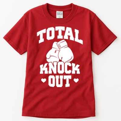 Total Knock Out Boxing Cute Gift Tall T-Shirt