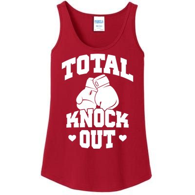 Total Knock Out Boxing Cute Gift Ladies Essential Tank