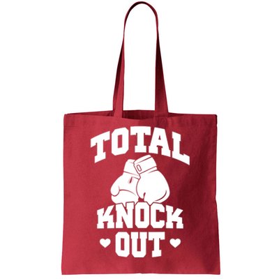 Total Knock Out Boxing Cute Gift Tote Bag