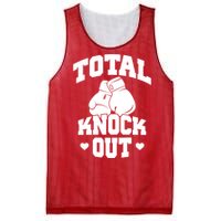 Total Knock Out Boxing Cute Gift Mesh Reversible Basketball Jersey Tank