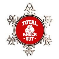 Total Knock Out Boxing Cute Gift Metallic Star Ornament