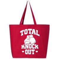 Total Knock Out Boxing Cute Gift 25L Jumbo Tote