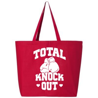 Total Knock Out Boxing Cute Gift 25L Jumbo Tote