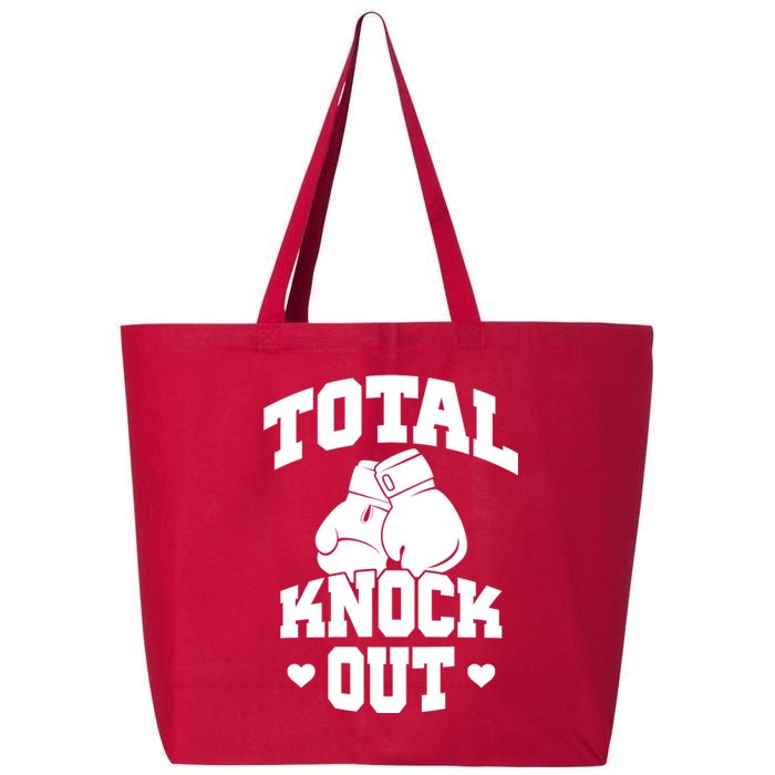 Total Knock Out Boxing Cute Gift 25L Jumbo Tote