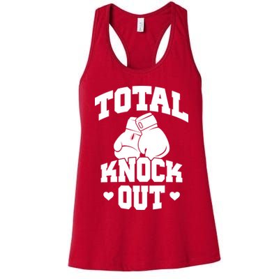 Total Knock Out Boxing Cute Gift Womens Tank Top