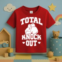 Total Knock Out Boxing Cute Gift Toddler T-Shirt
