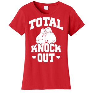 Total Knock Out Boxing Cute Gift Women's T-Shirt