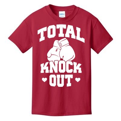 Total Knock Out Boxing Cute Gift Kids T-Shirt