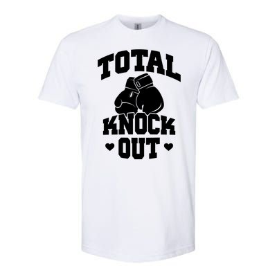 Total Knock Out Boxing Cute Gift Softstyle CVC T-Shirt