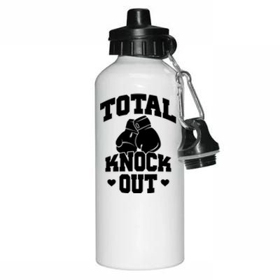 Total Knock Out Boxing Cute Gift Aluminum Water Bottle