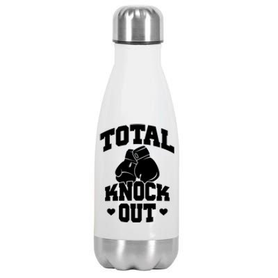 Total Knock Out Boxing Cute Gift Stainless Steel Insulated Water Bottle