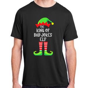 The King Of Dad Jokes Funny Funny Gift Adult ChromaSoft Performance T-Shirt