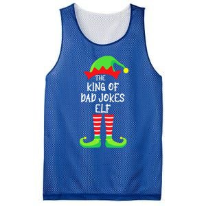 The King Of Dad Jokes Funny Funny Gift Mesh Reversible Basketball Jersey Tank