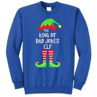 The King Of Dad Jokes Funny Funny Gift Tall Sweatshirt