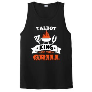 Talbot King Of The Grill Grilling Bbq Chef Master Cooking Gift PosiCharge Competitor Tank