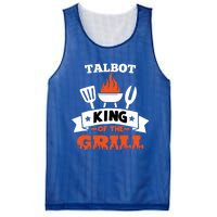 Talbot King Of The Grill Grilling Bbq Chef Master Cooking Gift Mesh Reversible Basketball Jersey Tank