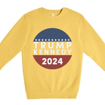 Trump Kennedy Political Campaign Support Premium Crewneck Sweatshirt