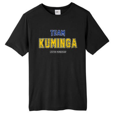 Team Kuminga Proud Family Last Name Surname Tall Fusion ChromaSoft Performance T-Shirt