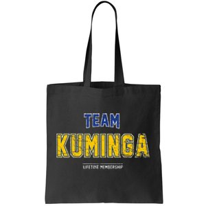 Team Kuminga Proud Family Last Name Surname Tote Bag