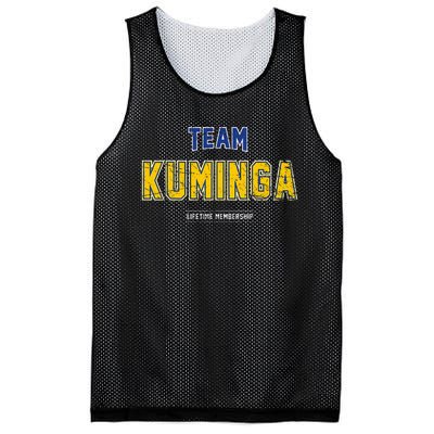 Team Kuminga Proud Family Last Name Surname Mesh Reversible Basketball Jersey Tank