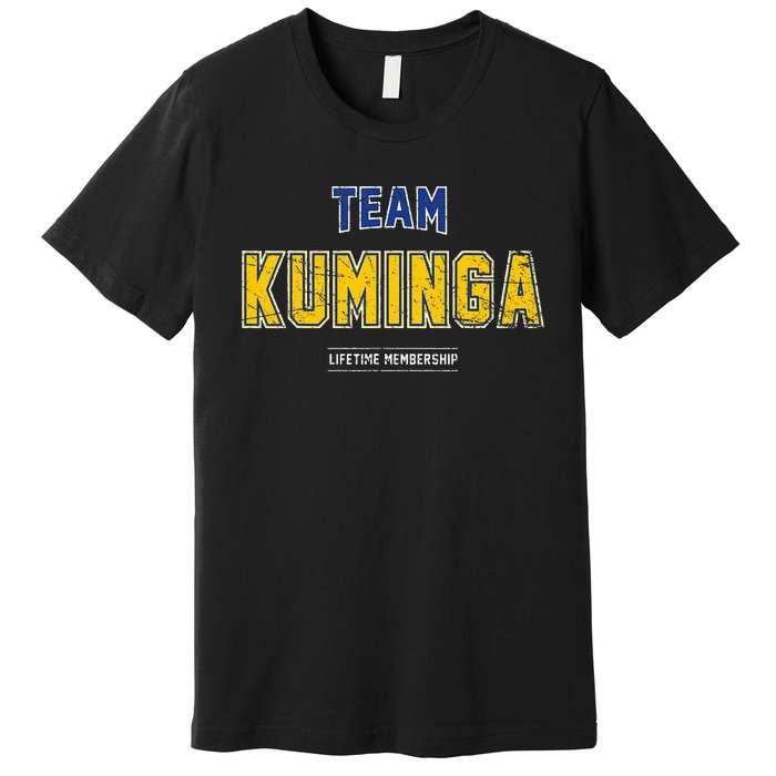 Team Kuminga Proud Family Last Name Surname Premium T-Shirt