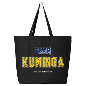 Team Kuminga Proud Family Last Name Surname 25L Jumbo Tote