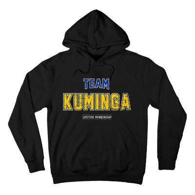 Team Kuminga Proud Family Last Name Surname Tall Hoodie