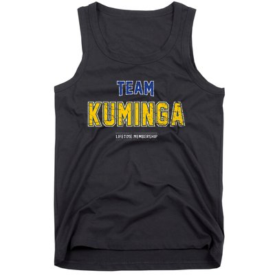 Team Kuminga Proud Family Last Name Surname Tank Top