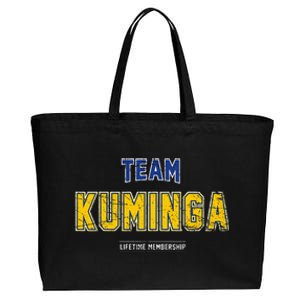 Team Kuminga Proud Family Last Name Surname Cotton Canvas Jumbo Tote